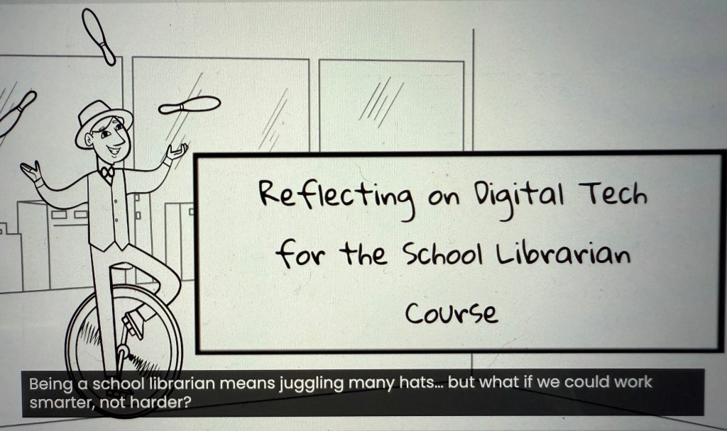Reflecting on Digital Tech in the School Library Course